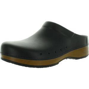 Dansko Men's Black and Tan Slip-On Loafers